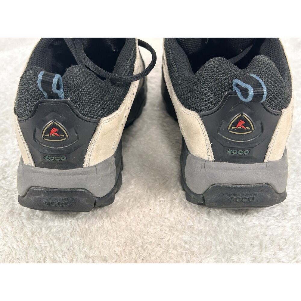 Ecco Beige and Black Athletic Hiking Shoes - Picture 5 of 8